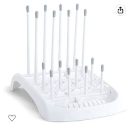 Munchkin® Fold™ Baby Bottle Countertop Drying Rack, White