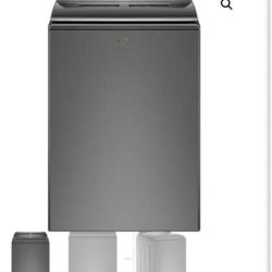 WHIRLPOOL 5.2 cu. ft. Smart Top Load Washer in Chrome Shadow