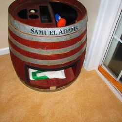 Samuel Adams Half Keg Table