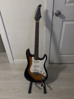Stratocaster-style electric guitar