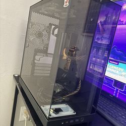PC Case With Power Supply Module And Wires