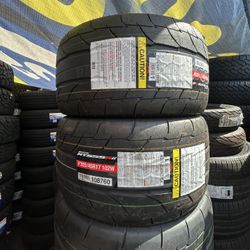 305/45/17 New Nitto NT555R2 Perfect for Drag Radial Setups $340 each 