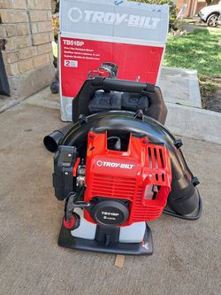 Troybil back pack blower new $270 price is there firm/ nueva precio firme $170