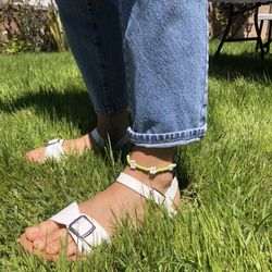 Anklet/Bracelet/Necklace Flower Beaded Jewelry