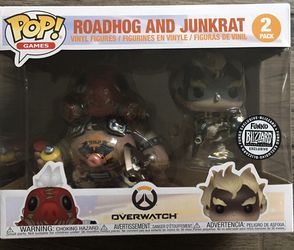 Funko Pop Roadhog And Junkrat Exclusive