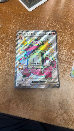 Skeledirge Ex And Leafeon Vstar Oversized