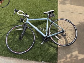 Scattante Schwinn Road Bike Light Blue Carbon fork
