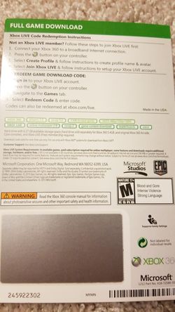 Gears of War Full Game Download Xbox 360