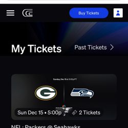 COSM Tickets - Green Bay vs Seattle 