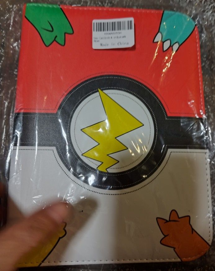 Large Pokemon Album And Full Deck Of Cards