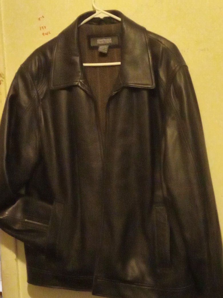 Kenneth Kole Leather Jacket