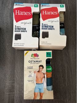 Hanes boxer briefs XL