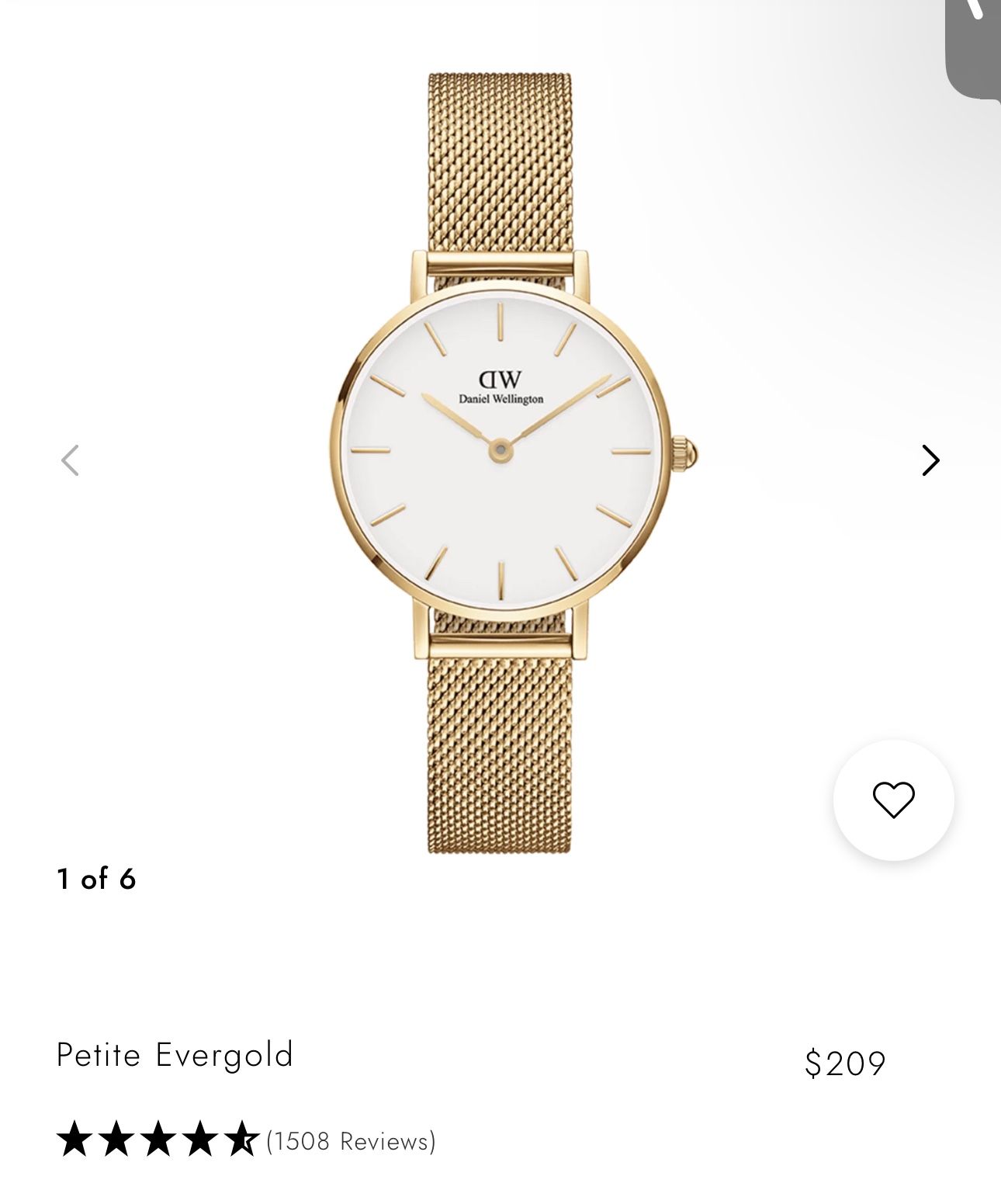 daniel wellington watch and bracelet