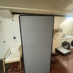 King Size Metal Bed Frame + Split Box Springs