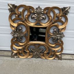 39 X 39 Gold Mirror 