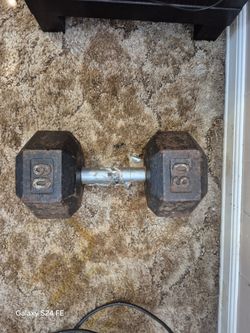 60 Pound Dumbell