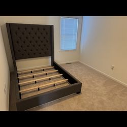 Bed Frame With Headboard 