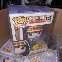 Funko POP! Hunter X Hunter ALLUKA ZOLDYCK  (CHASE) #1028  Hot Topic Exclusive!