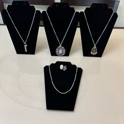 Sterling silver jewelry lot.