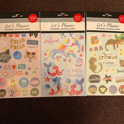 Stickers - 3 Pack