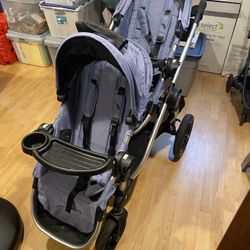 Like New Condition City Select Jogger Stroller - Single Or Double - Adjustable Baby Toddler 