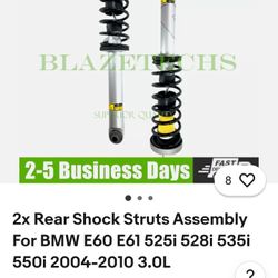 2008 Bmw 535xi Rear Shock Absorbers Never Opened 