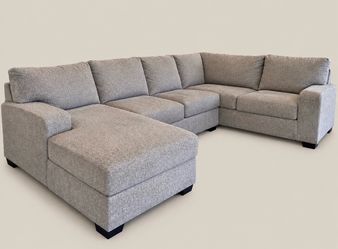 🔥 Sofá seccional con chaise – Como nuevo, solo 3 meses