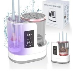 New In BOX 3 In Electric Makeup Brush Cleaner 