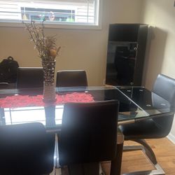 Dining Table Set With 6 Chairs 