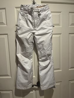 Women Size 4 White Snowboard Ski Pants