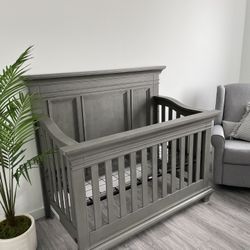  Wayfair Crib - Wood/Gray