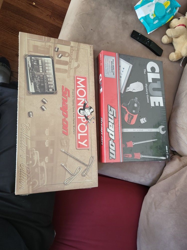 Snap-on Board Games