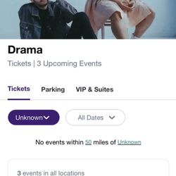 DRAMA Tickets 