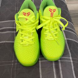 Nike Kobe 6 Grinch Shoes Men Size 7