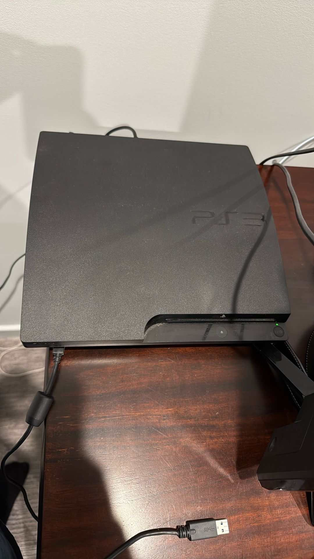 PS3 Slim Console (160GB) + Controller + 12 Games – Great Condition!