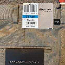 Khakis - Flat Front - No Cuffs - Dockers