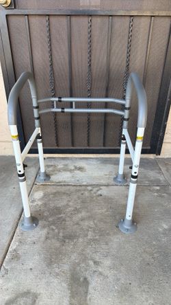 Adjustable Folding Toilet Rail