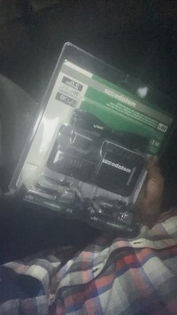 Metabo cgarger and batteries
