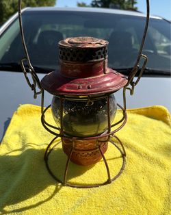 Vintage Adlake Kero Railroad Lamp