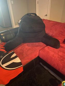 Backrest Pillow with Arms