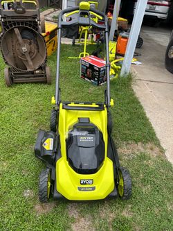 Ryobi push mower