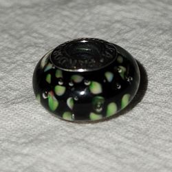 NEW Authentic Pandora Murano Glass Sterling Silver Charm Bead.  From a clean and smoke-free household.  Shipping or Pick Up Only at 23rd Street in Wat
