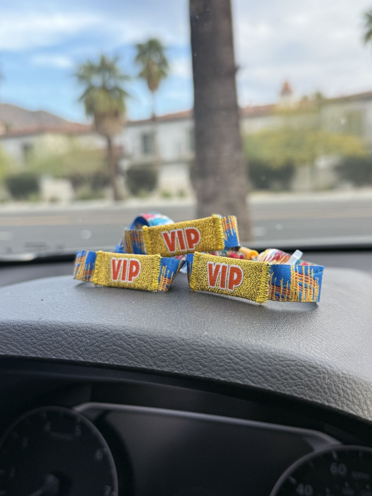 (3)x Coachella Weekend 1 VIP 2025 Wristbands