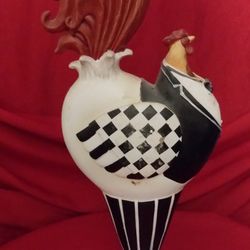 Kitchen Decor- Tall Rooster Statue 