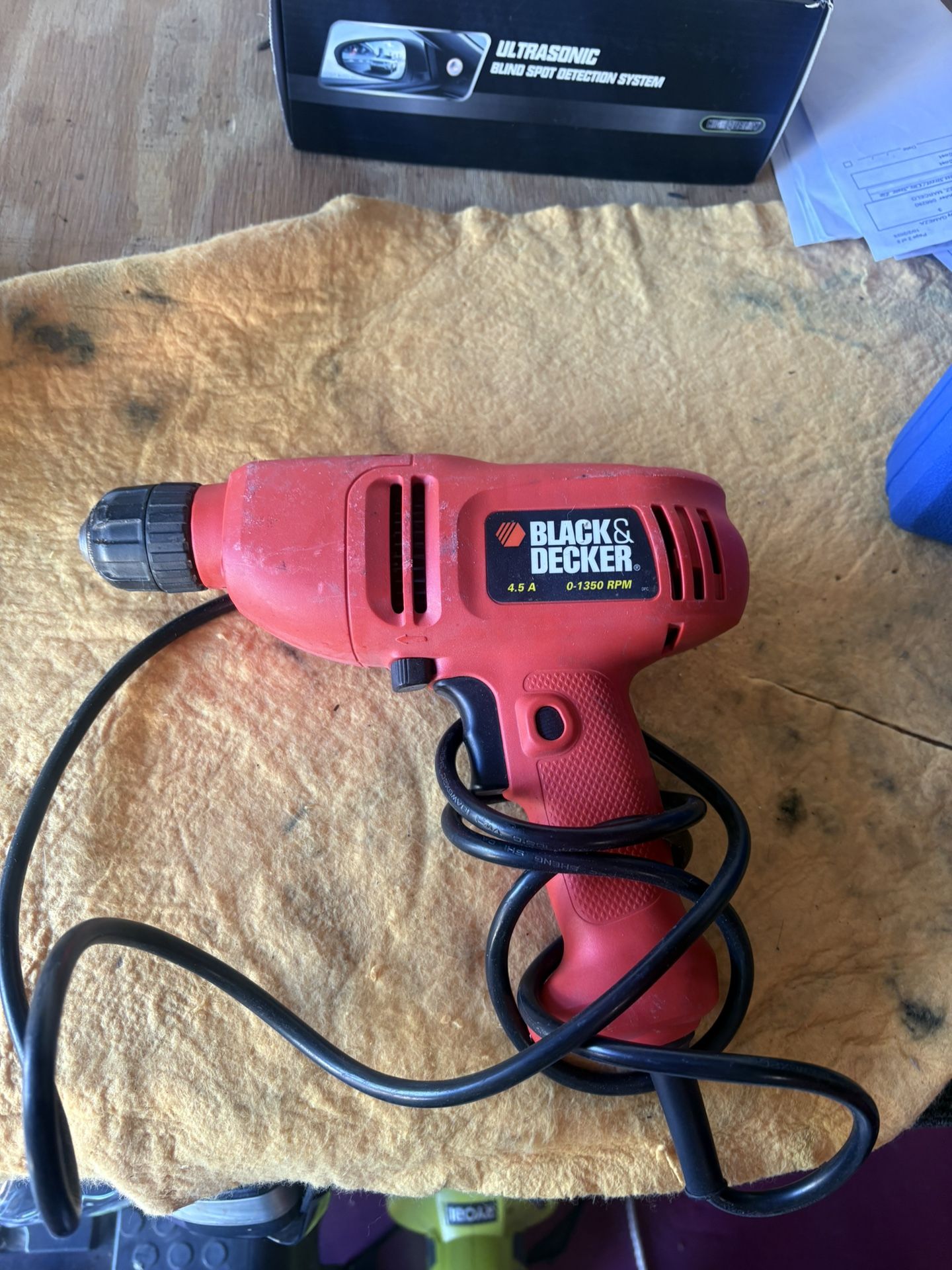 wired black and decker drill
