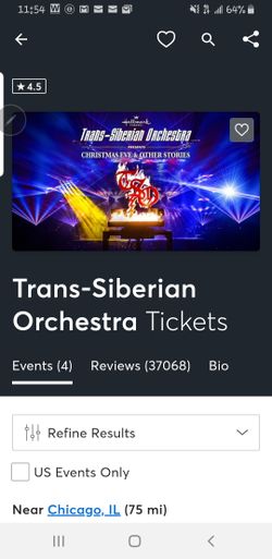 Trans-Siberian orchestra tickets