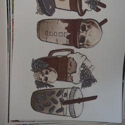 Skeleton Sublimation Paper