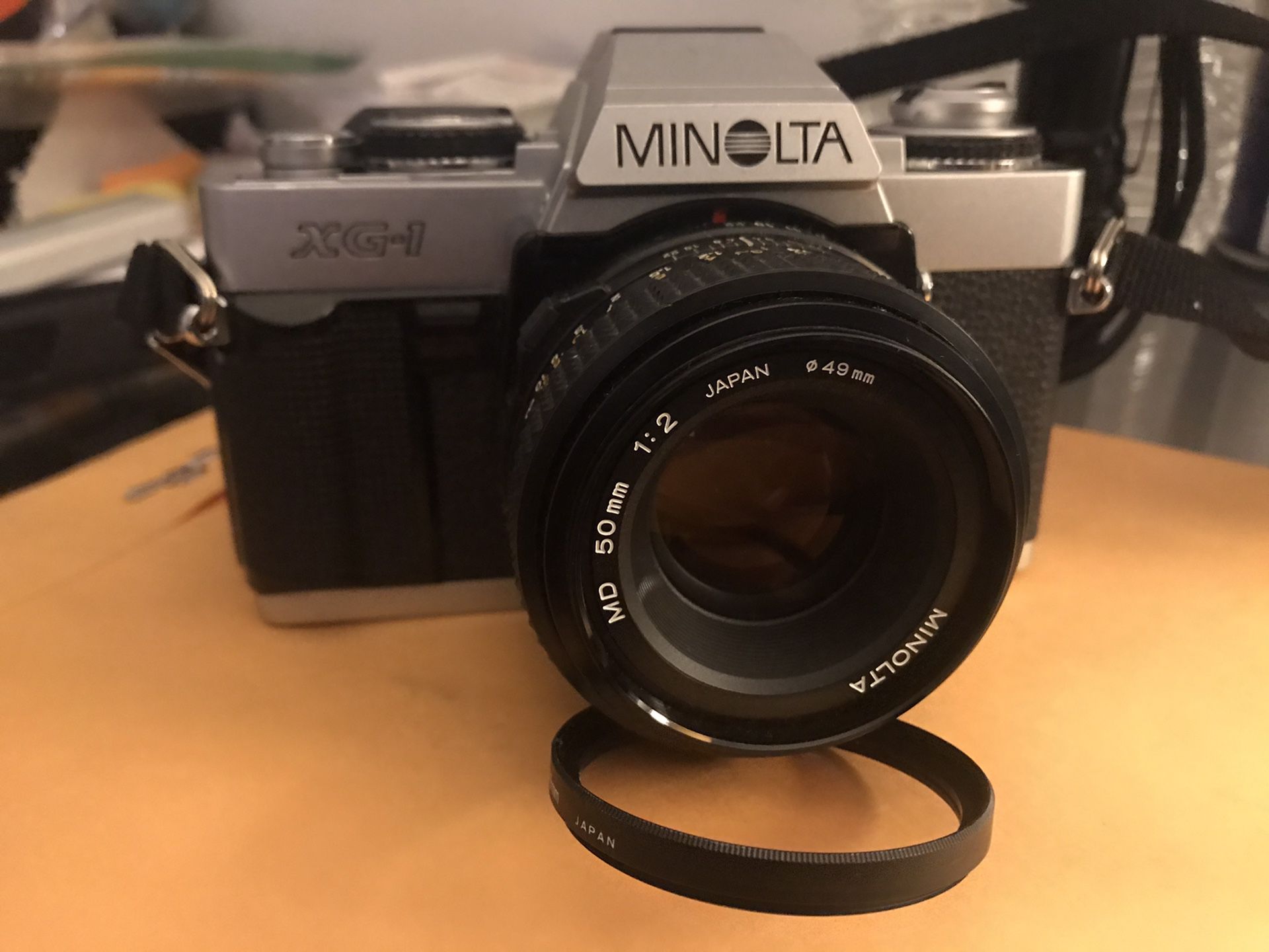 Classic Minolta XG-1 (n) 35mm slr film camera kit