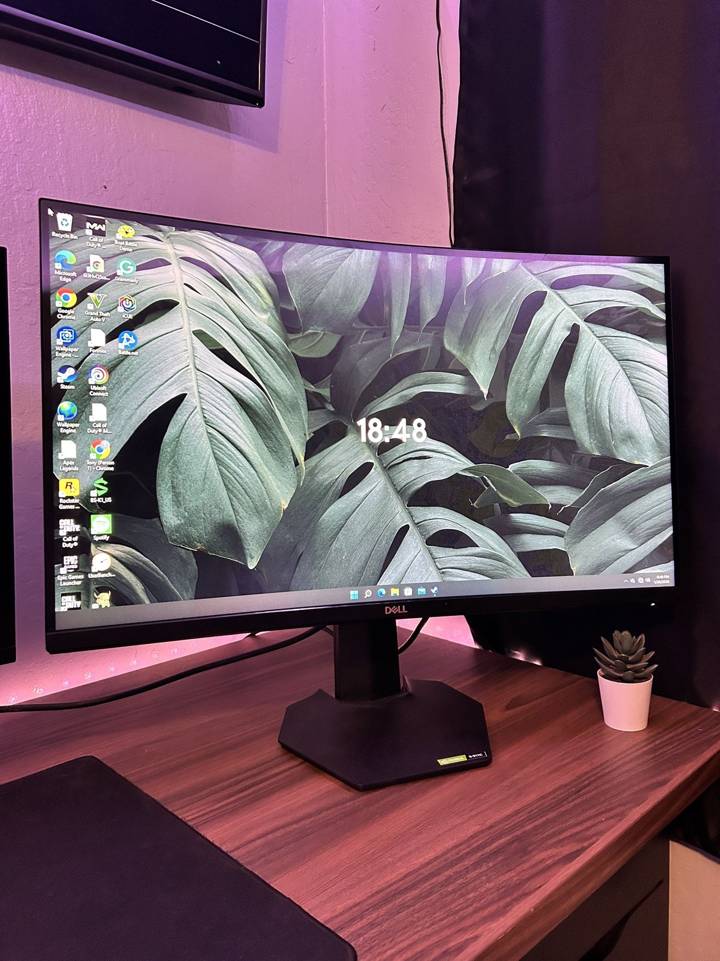 Curved Gaming Monitor 144hz