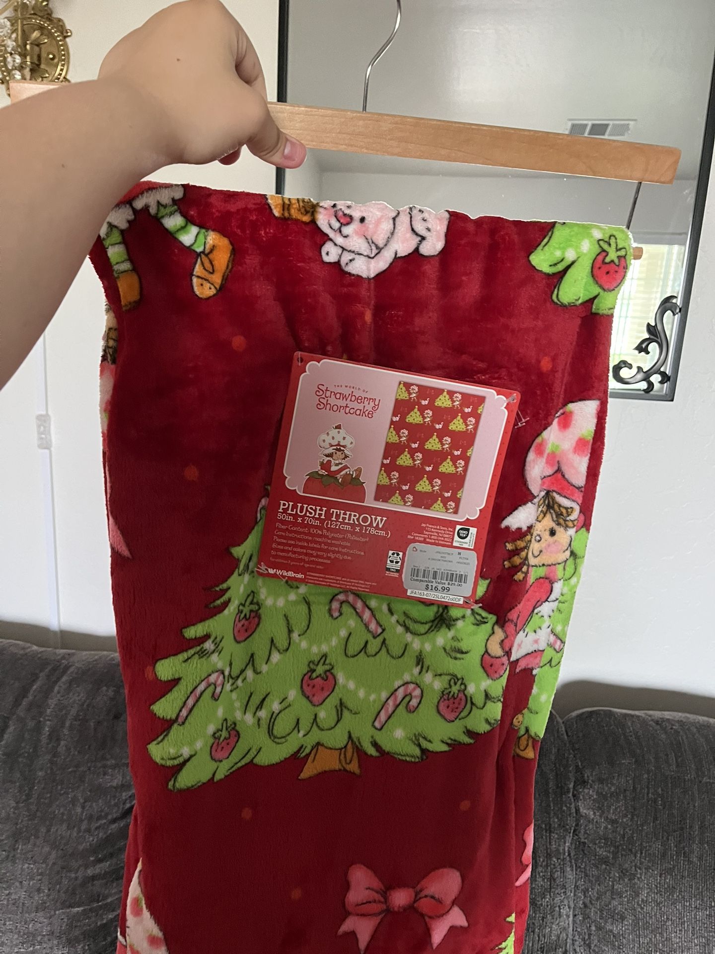 Strawberry shortcake blanket 